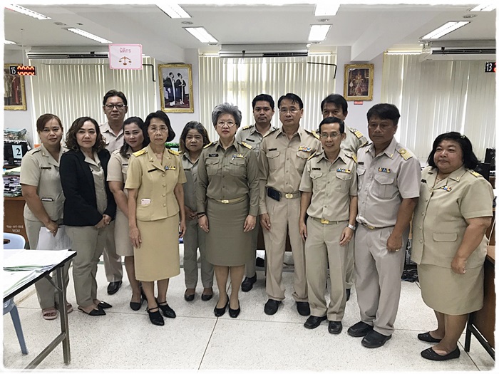 ﻿อธิบดีกรมบังคับคดีตรวจเยี่ยมสำนักงานบังคับคดีจังหวัดกาญจนบุรี